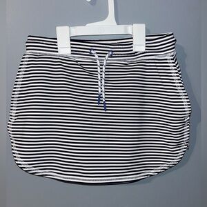 Vineyard Vines Sankaty Skort Deep Bay Stripe  Girls Sz L 14